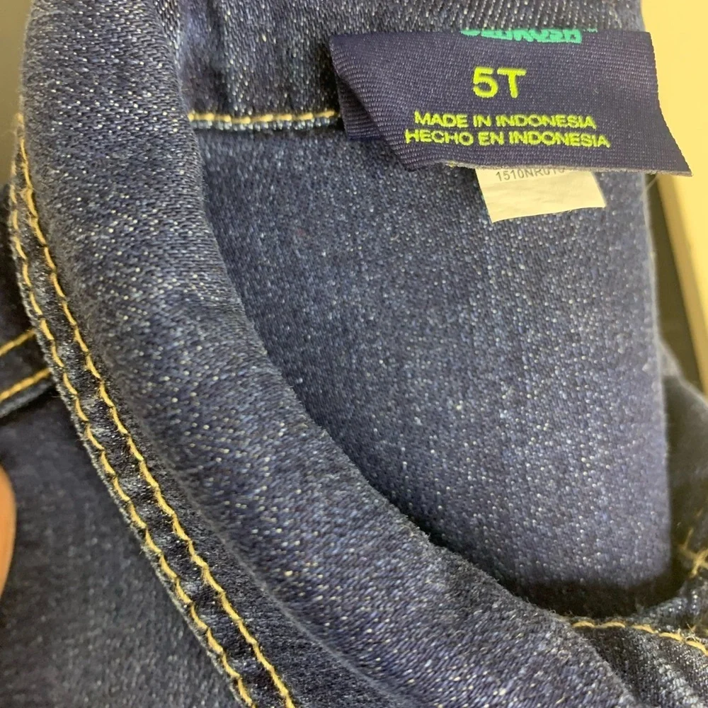 Cat & Jack Denim Jean Vest. Size 5t. Great Condition. Blue Denim Staple Basic